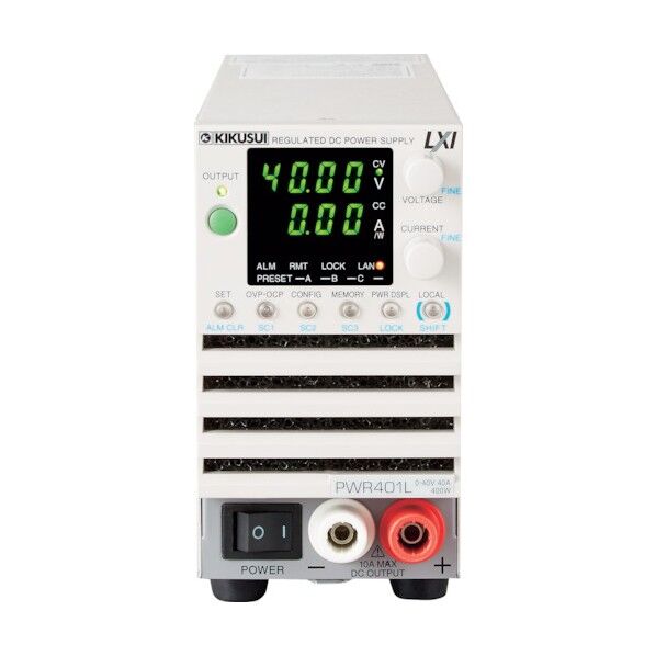 コンパクト・ワイドレンジ直流安定化電源 PWR-01シリーズ PWR401L 1点