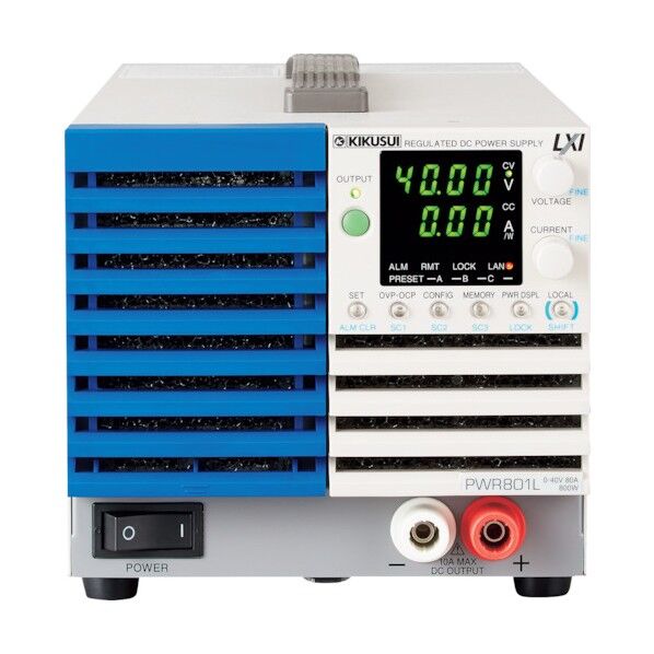 菊水電子工業 コンパクト・ワイドレンジ直流安定化電源 PWR-01シリーズ PWR801L 1点
