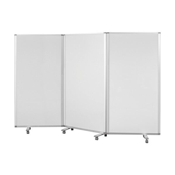 3連スクリーンホワイトボード W2700 × H1800