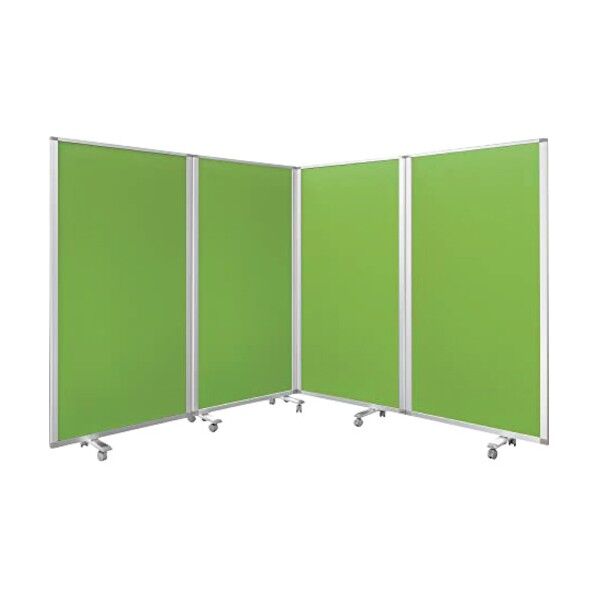 4連スクリーンクロスグリーンワイド W3600 × H1800