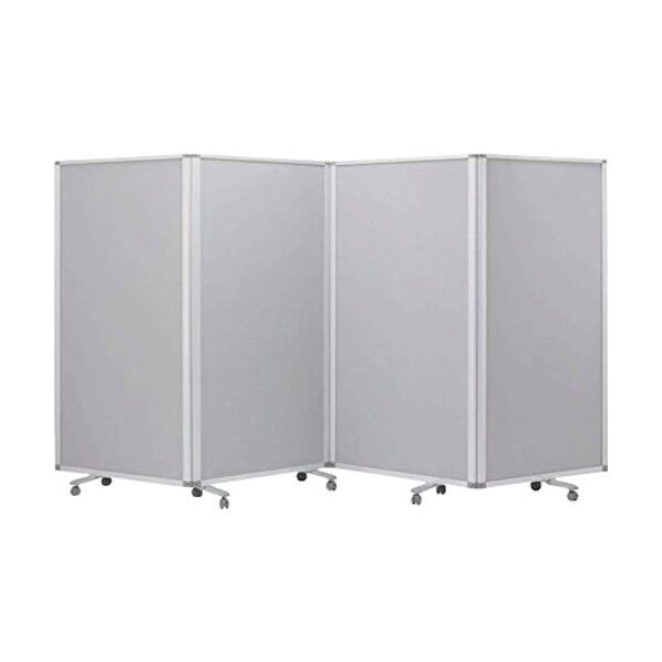 4連スクリーンクロスグレーワイド W3600 × H1800