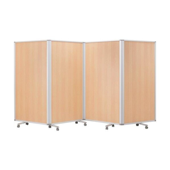 4連スクリーン木目ナチュラルワイド W3600 × H1800