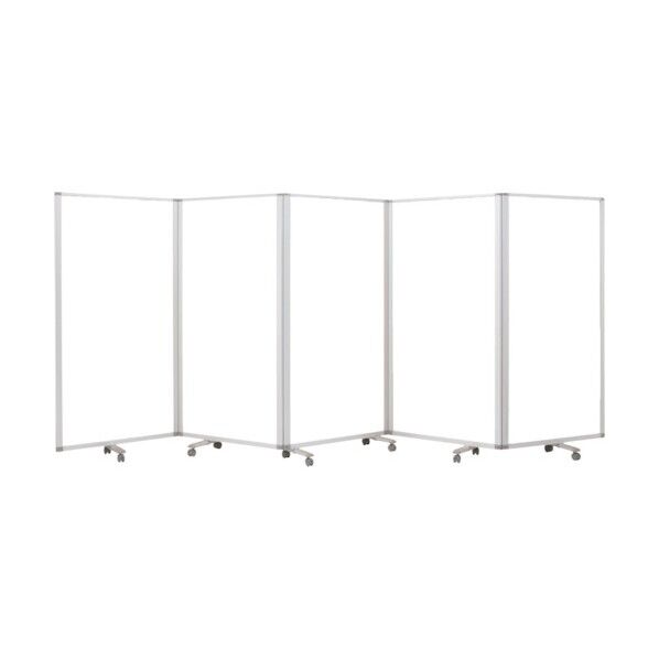 5連スクリーンホワイトボード W4500 × H1800