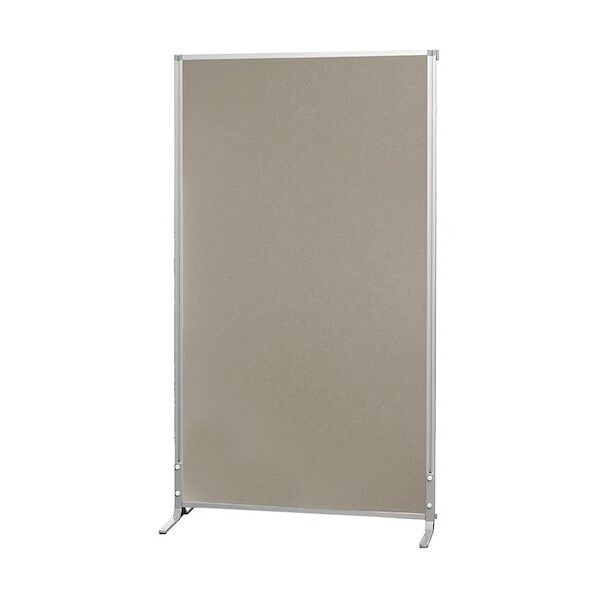 1連ファブリックパーテーション グレー パネル LCS-1509-FFLL 1点