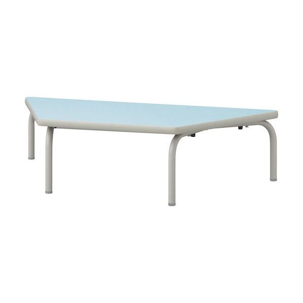 スタッキングテーブル座卓 台形ブルー S-N3A-B 1点