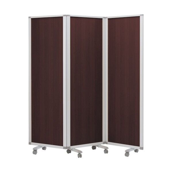  3連スクリーン木目ダーク W1800 × H1800 TP3-1806BN-MMWW 1点...