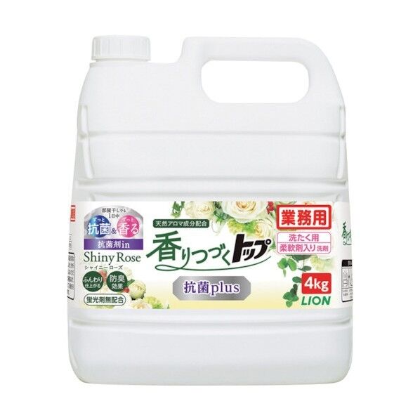 香りつづくトップ抗菌plus 4kg HETJRG4 3本