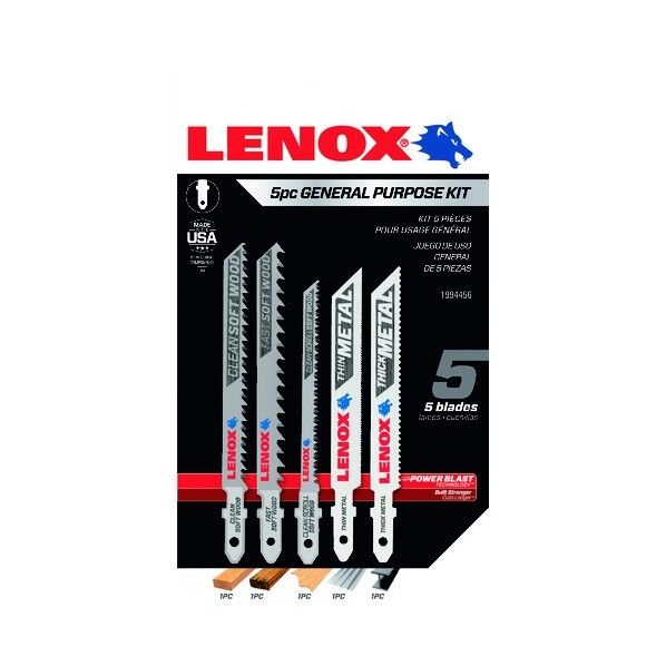 多目的Tシャンクジグソー5本セット