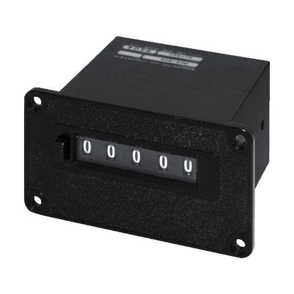 ライン精機 電磁カウンター(リセットツキ)5桁 MCR-5PN DC24V 1点
