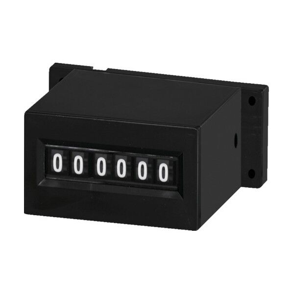 電磁カウンター(リセットナシ) 6桁 5.3×2.6mm MCU-6C AC100V 1点