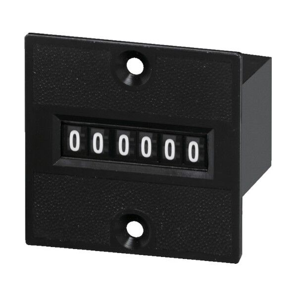 ライン精機 電磁カウンター(リセットナシ) 6桁 5.3×2.6mm MCU-6P AC100V 1点