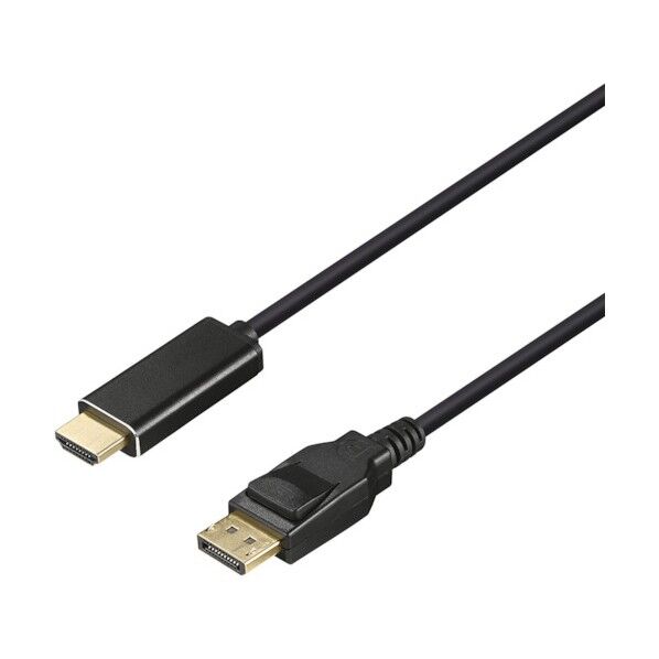 DP-HDMI変換ケーブル 1m ブラック BDPHD10BK 1個