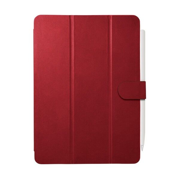 iPad Pro 11インチ用3アングルレザーケース レッド