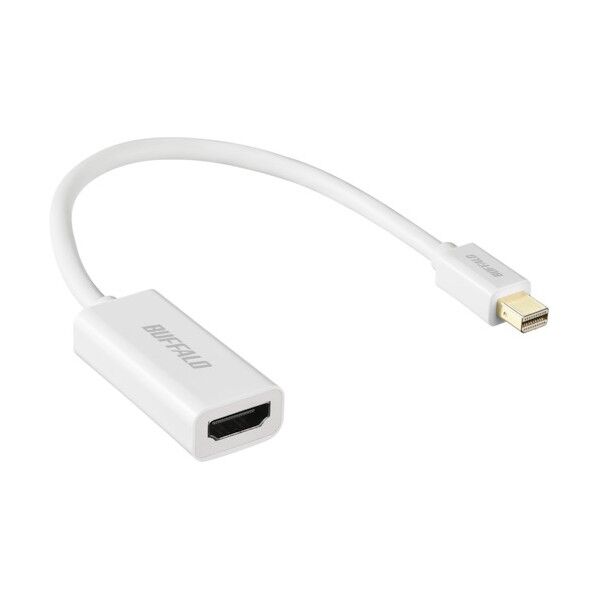 miniDisplayPort-HDMI変換アダプタ ホワイト BMDPHDWH 1個
