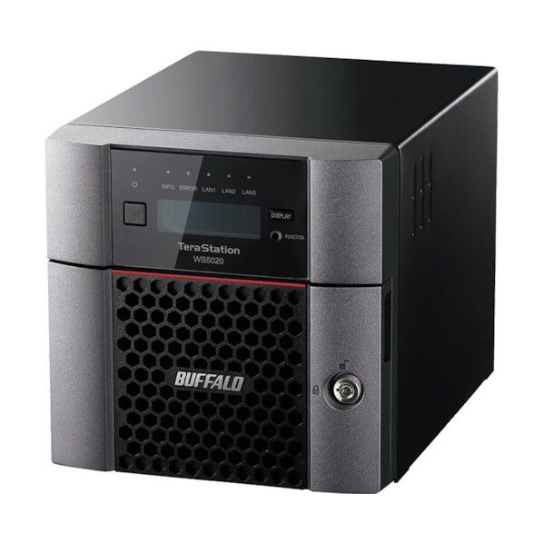 Windows Server IoT 2019 for Storage Standard Edition搭載 2ベイデスクトップNAS 2TB WS5220DN02S9 1個
