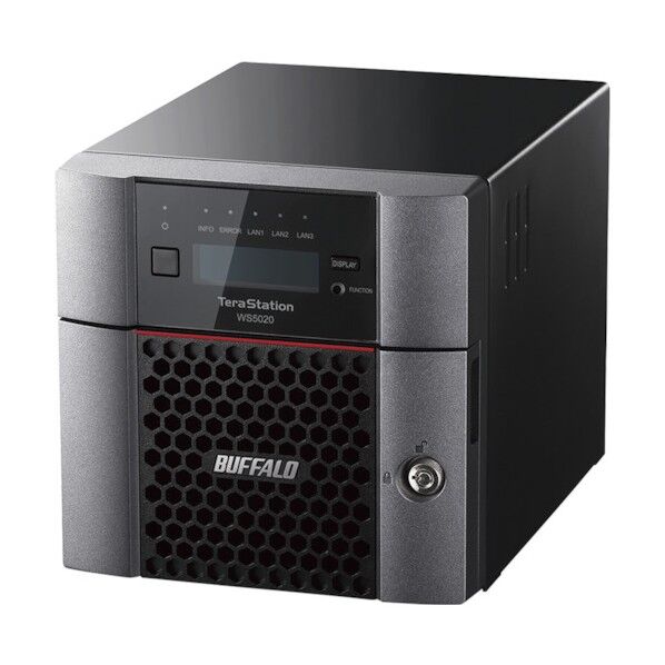TeraStation WS IoT 2022 for Storage Standard Edition搭載デスクトップNAS 2ベイ 4TB WS5220DN04S2 1個