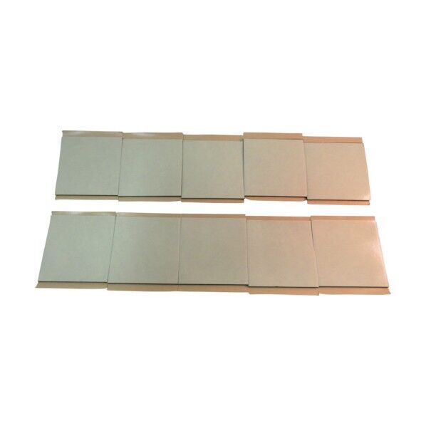 21 両面接着パッド プレート、消火器フック用(50*50)黒厚