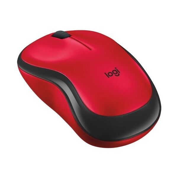ロジクール 静音ワイヤレスマウス/レッド M221VR 1点