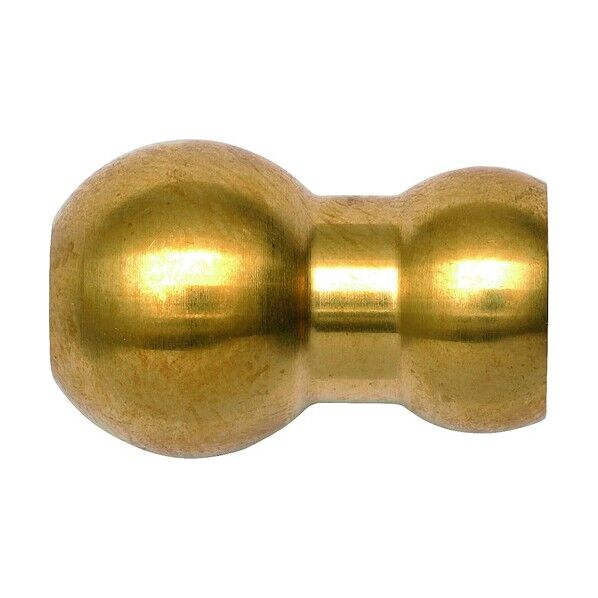 -LINE φ15mm 1/4真鍮ボールアダプター x10ケ NL49742 1点