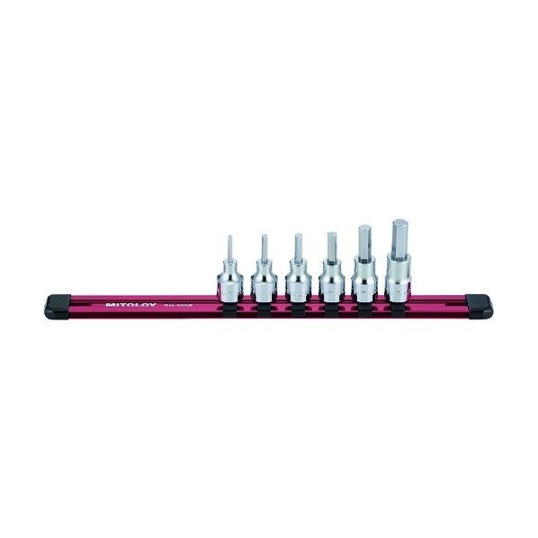 水戸工機 3/8 ヘックスソケット ホルダーセット HH307M 1点