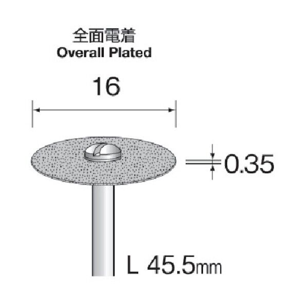 (#A5181)ダイヤモンドディスク 22X2.34(1コ)