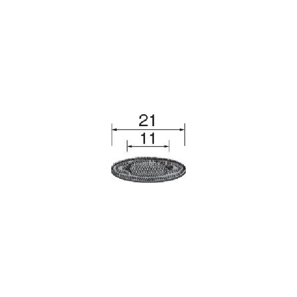 クイックチェンジテープ ゴムパッド用(20枚入) Φ21mm SA3011 20点