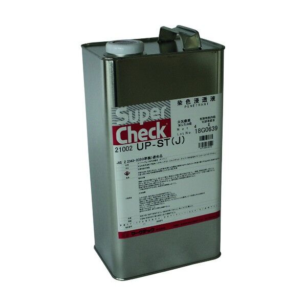 マークテック スーパーチェック 浸透液 UP-ST(J) 4L缶 C002-0021002 1点