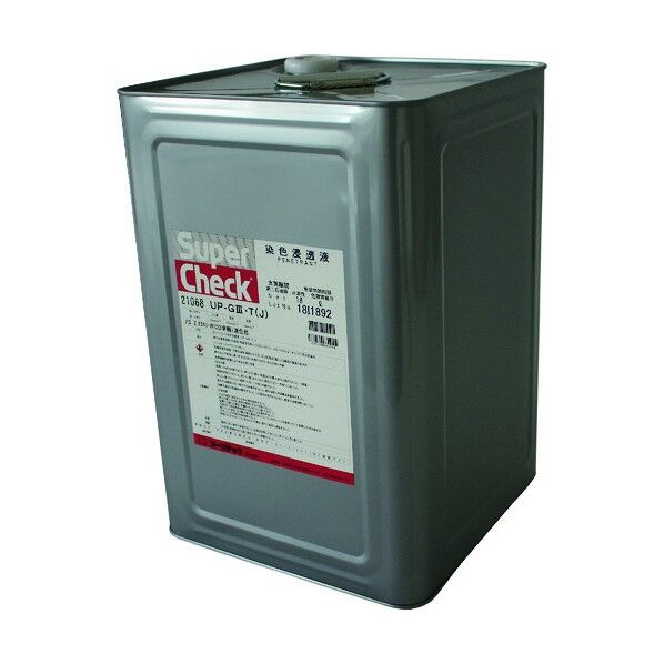 スーパーチェック 浸透液 UP-G3・T(J) 18L缶 C002-0021068 1点