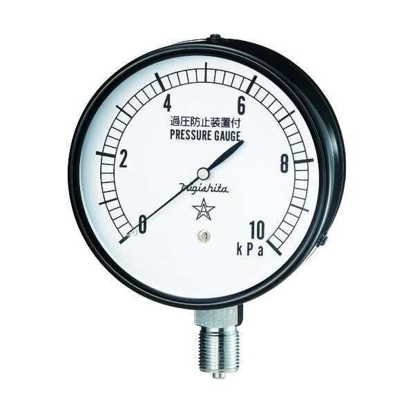 右下精器 微圧計 圧力レンジ0~10kPa 接続部サイズG3/8B CA411-211-10KPA 0...