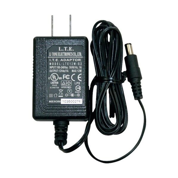 マザーツール スイッチングタイプACアダプター 12V 1A LTE12WS-S2 1個
