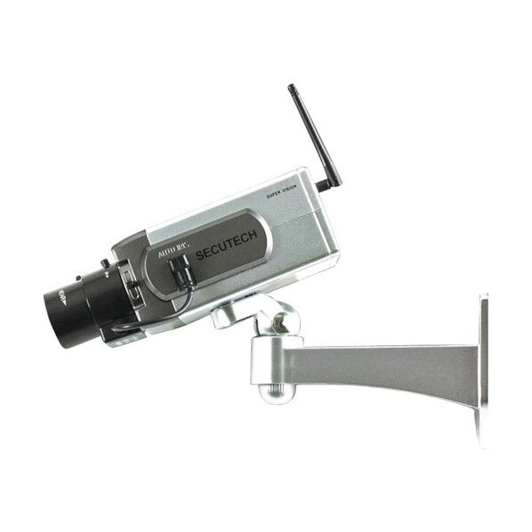 ワイヤレス型自動旋回式ダミーカメラ