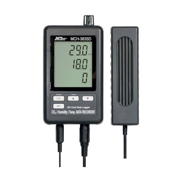 データロガー温湿度・気圧計 MCH-383SD 1点