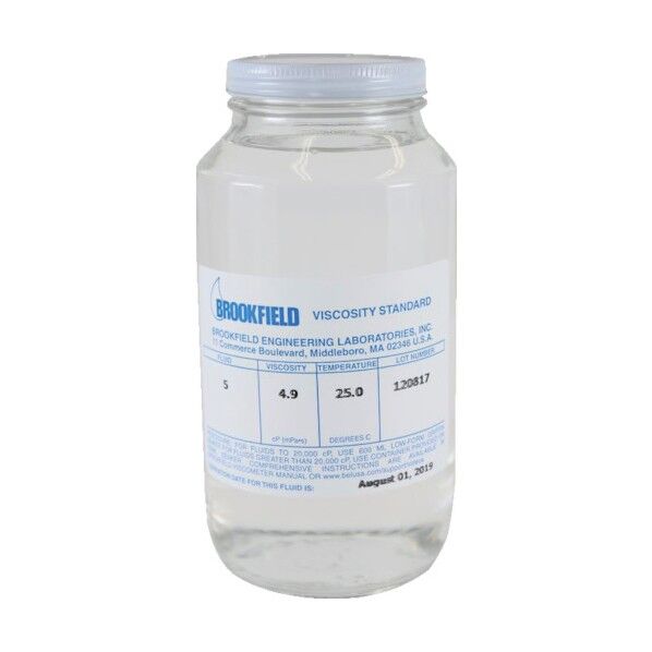 ブルックフィールド標準粘度液