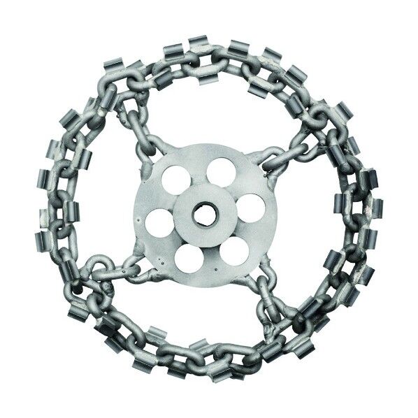 排水管掃除機用部品 12mm用サイクロンプレミアムチェーンΦ100(マッドサイクロンMAXI用) 1381125100U 1点