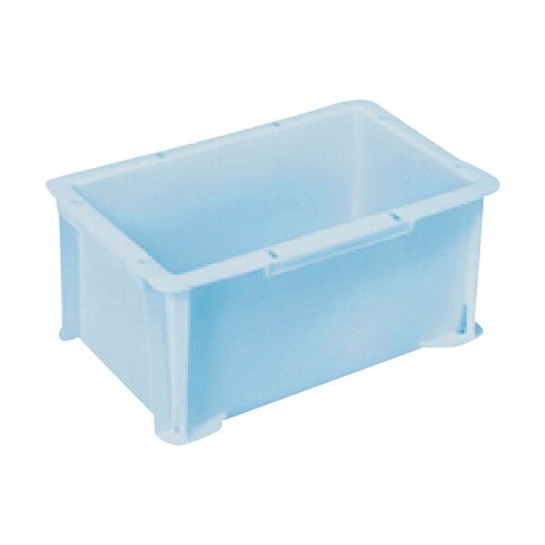 S型コンテナ パステルブルー 有効内寸229×132×122mm PAS-4-PB 1点