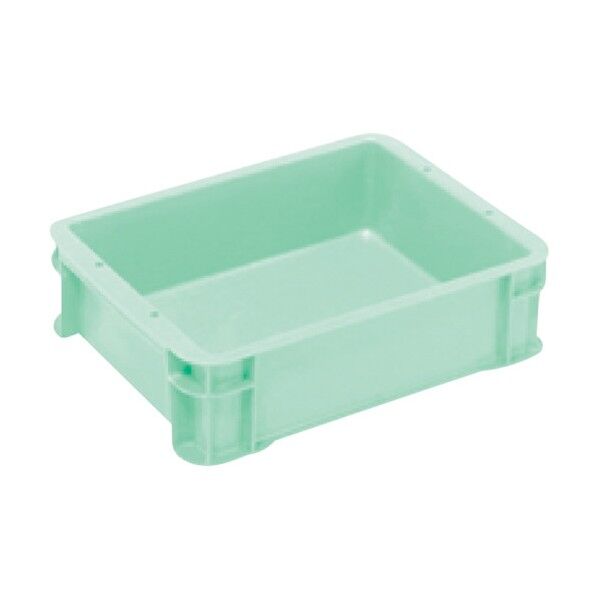 S型コンテナ パステルグリーン 有効内寸312×237×83mm PAS-6-GN 1点