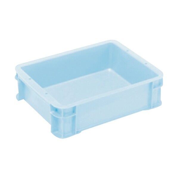 S型コンテナ パステルブルー 有効内寸312×237×83mm PAS-6-PB 1点