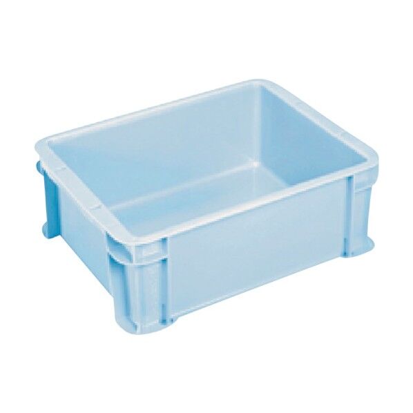 S型コンテナ パステルブルー 有効内寸309×234×120mm PAS-9-PB 1点