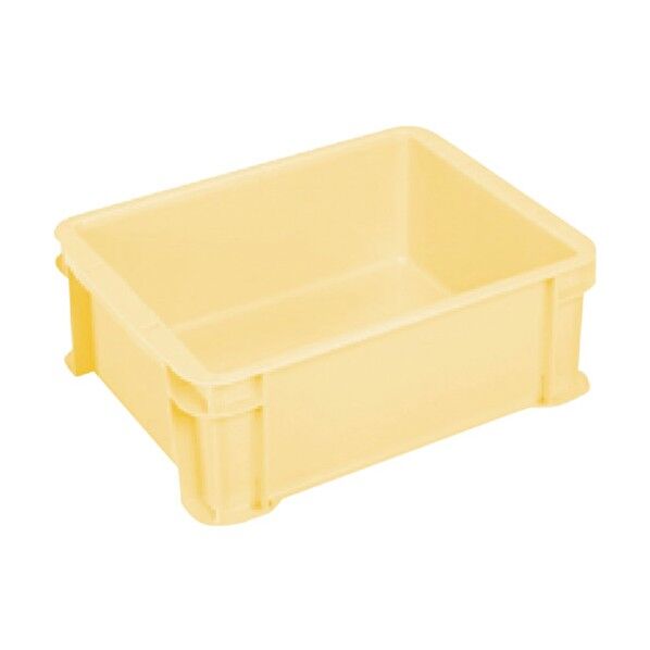 S型コンテナ パステルイエロー 有効内寸309×234×120mm PAS-9-PY 1点