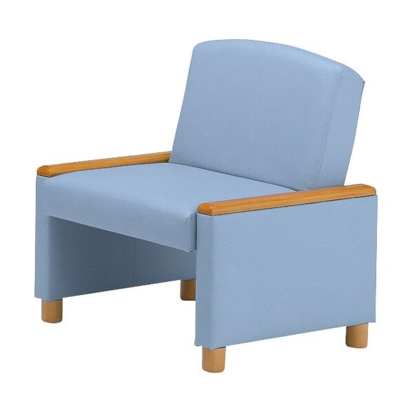 リクライニング付きチェア MWC-13SV-LBU02 1点