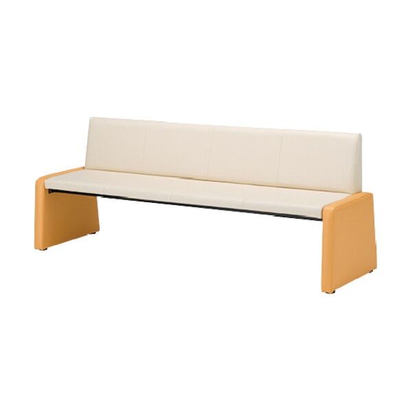 ロビーチェア背付 MWC-1718H-IV-PORU12 1点