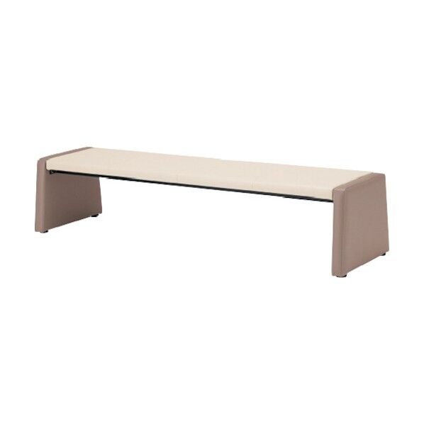 ロビーチェア背無 MWC-1728H-IV-KHU11 1点