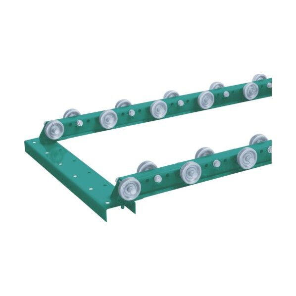 千鳥型アルミホイールコンベヤ 径48XT16XD8 MWA48C-0518 1点