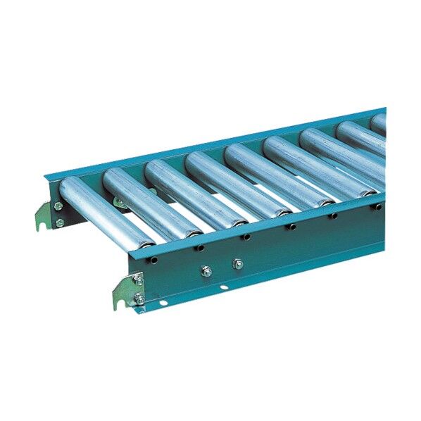 スチールローラコンベヤ MS42型1.4T ローラー幅150P150 1.0m MS42-151010 1点