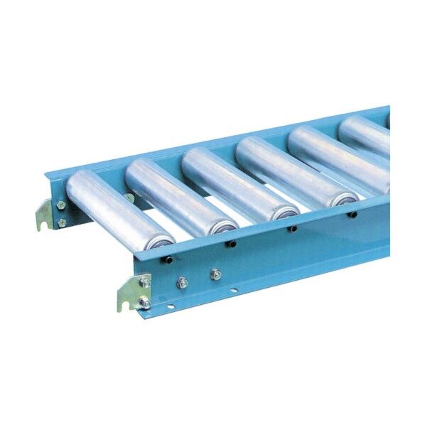 スチールローラコンベヤ MS57B型2.1T ローラー幅300P100 1.0m MS57B-301010 1点