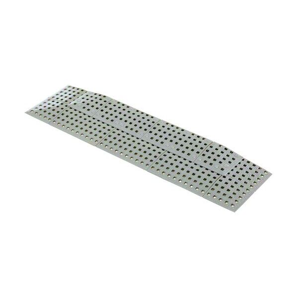 ブロックビルドスロープ/コーナーセット40 グレー 497-0250 1