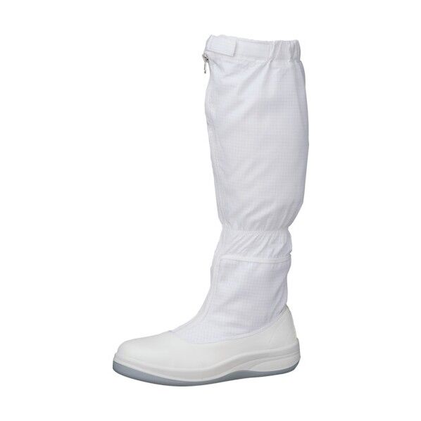 JIS規格 女性用 静電安全靴 フード ホワイト 22.5cm LSCR1200-H-22.5 1点