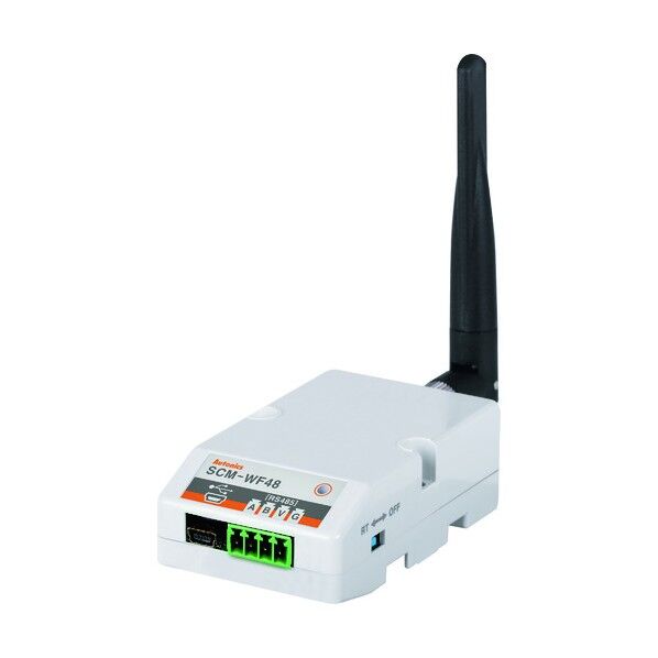 Wi/Fi/RS485・USB無線通信コンバータ SCM-WF48 1点