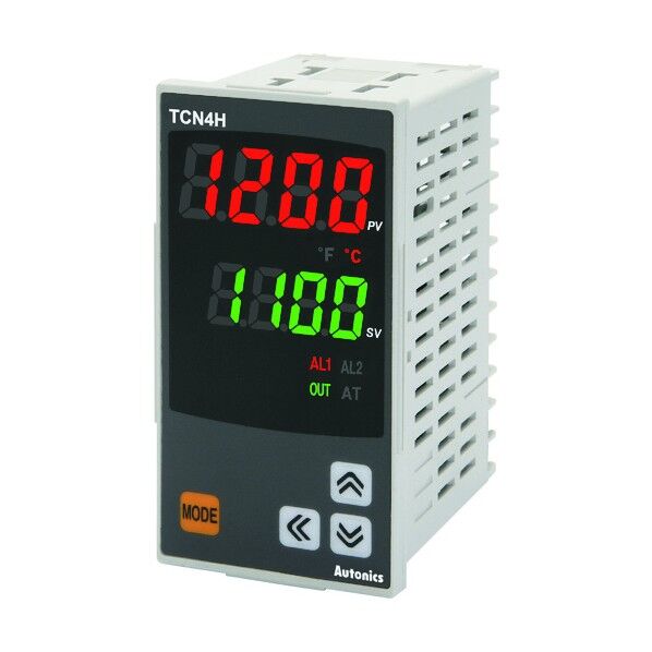 2段表示型温度調節器 TCN4H-22R 1点