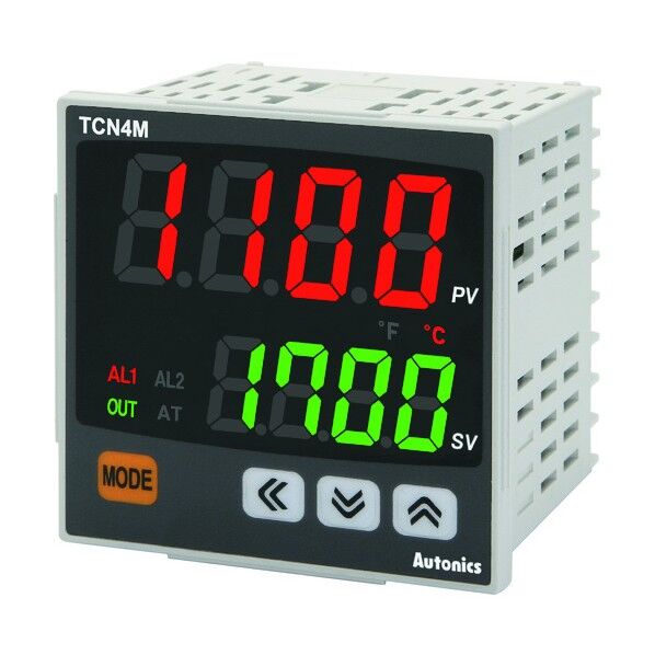 2段表示型温度調節器 TCN4M-22R 1点